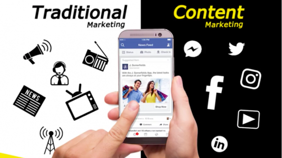 "Content Marketing" แตกต่างจาก "Traditional Marketing" อย่างไร?
