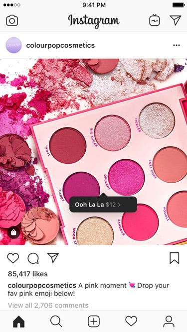 Instagram IG Update Shopping post payment